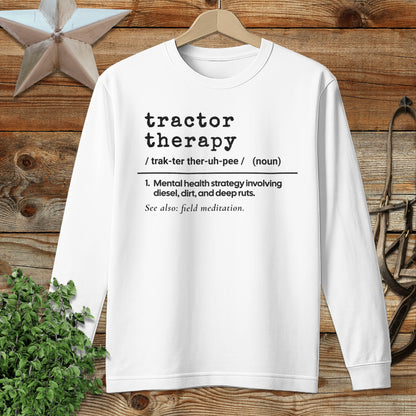 Tractor Therapy Definition Long Sleeve Tee