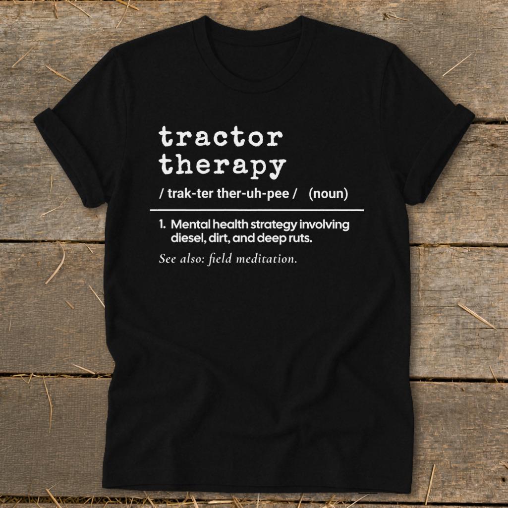 Tractor Therapy Definition Softstyle Tee