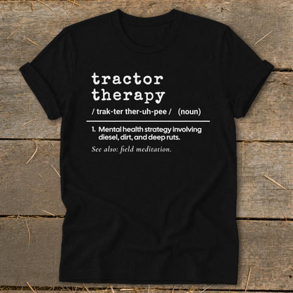Tractor Therapy Definition Softstyle Tee