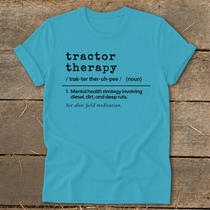 Tractor Therapy Definition Softstyle Tee