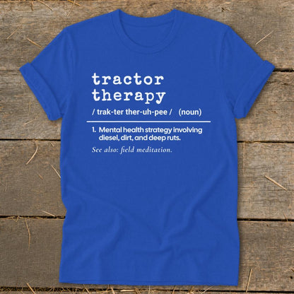 Tractor Therapy Definition Softstyle Tee