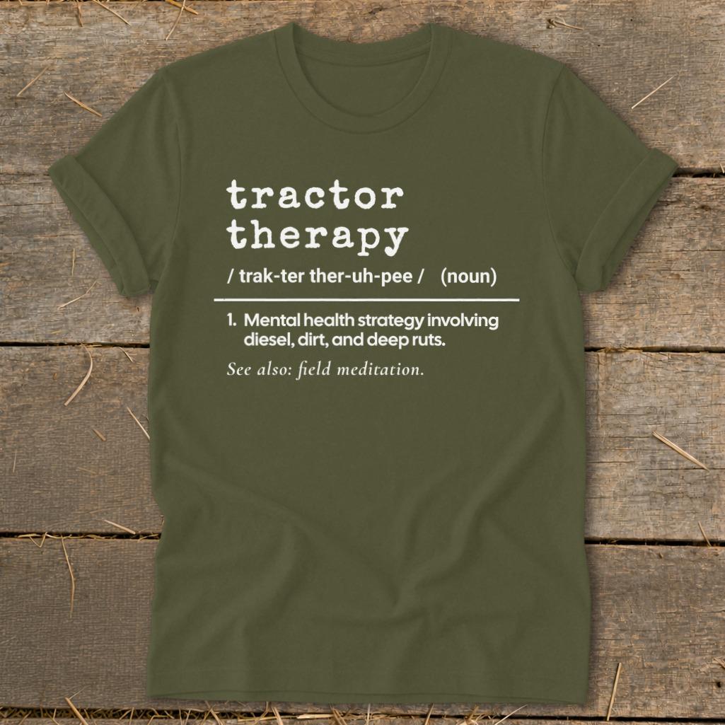 Tractor Therapy Definition Softstyle Tee