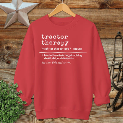 Tractor Therapy Definition Sweatshirt