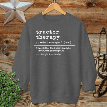 Tractor Therapy Definition Sweatshirt