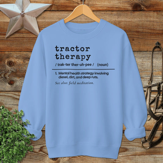 Tractor Therapy Definition Sweatshirt