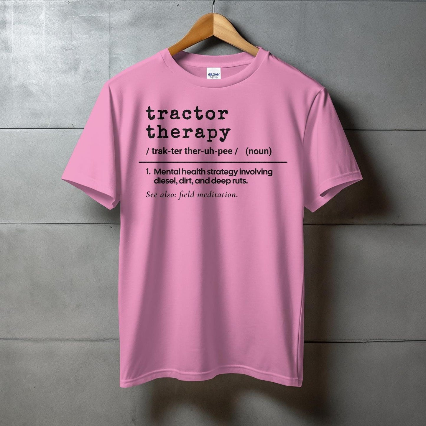 Tractor Therapy Definition T-Shirt