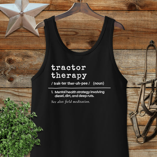 Tractor Therapy Definition Tank Top