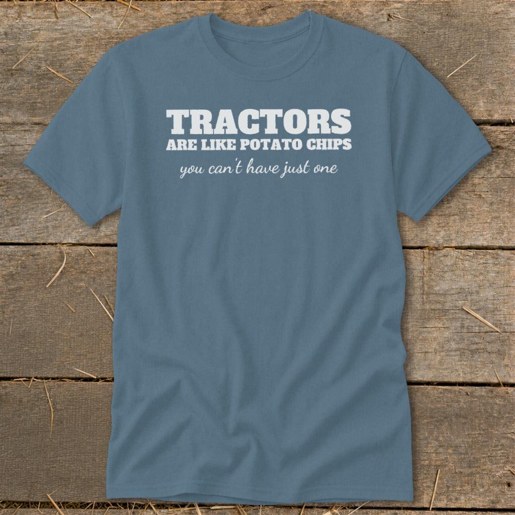 Tractors Are Like Potato Chips Classic Tee
