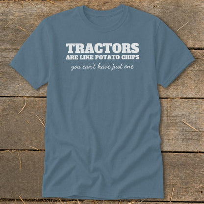 Tractors Are Like Potato Chips Classic Tee