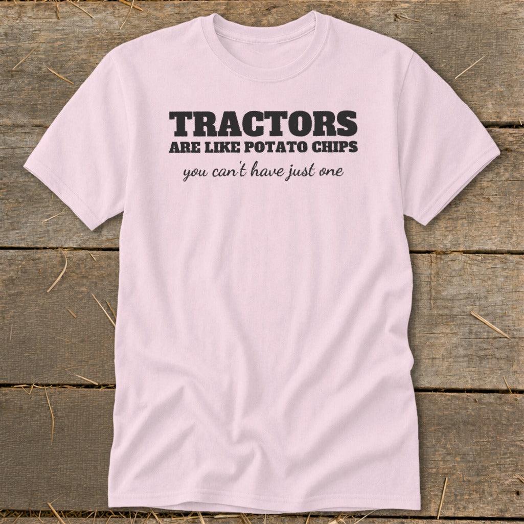 Tractors Are Like Potato Chips Classic Tee