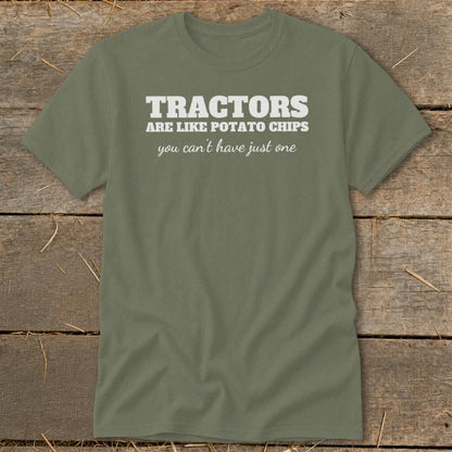Tractors Are Like Potato Chips Classic Tee