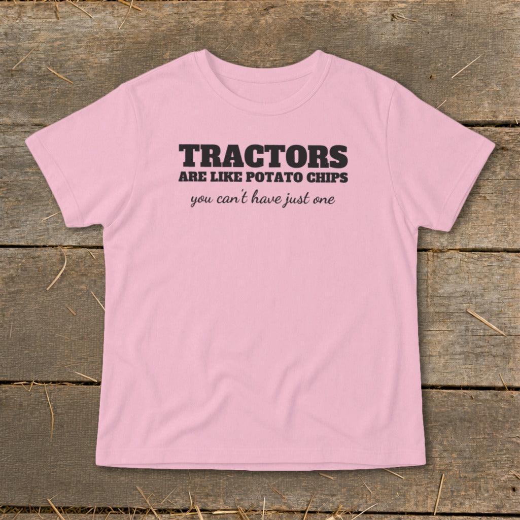 Tractors Are Like Potato Chips Infant Tee