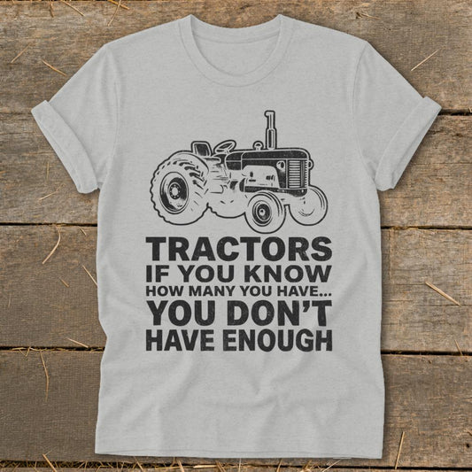 Tractors Dont Have Enough Softstyle Tee - Athletic Heather