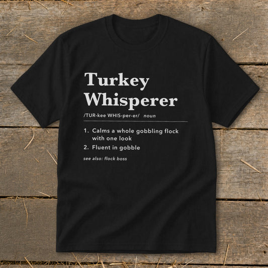 Turkey Whisperer Definition Youth Tee