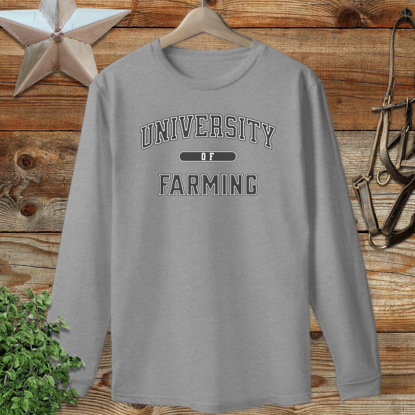University Of Farming Long Sleeve Tee