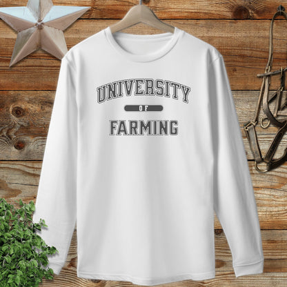 University Of Farming Long Sleeve Tee