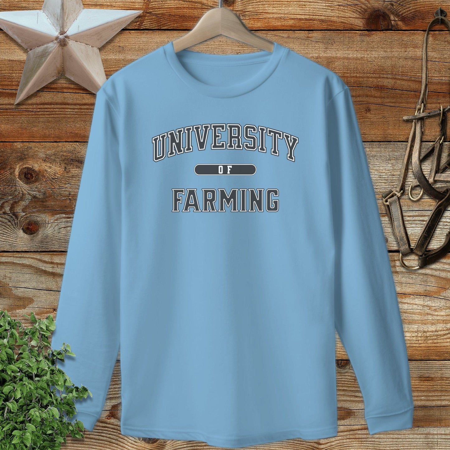 University Of Farming Long Sleeve Tee