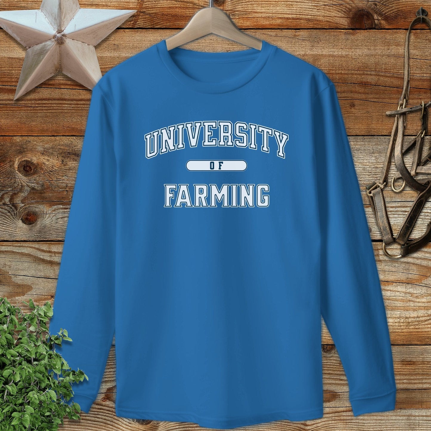 University Of Farming Long Sleeve Tee