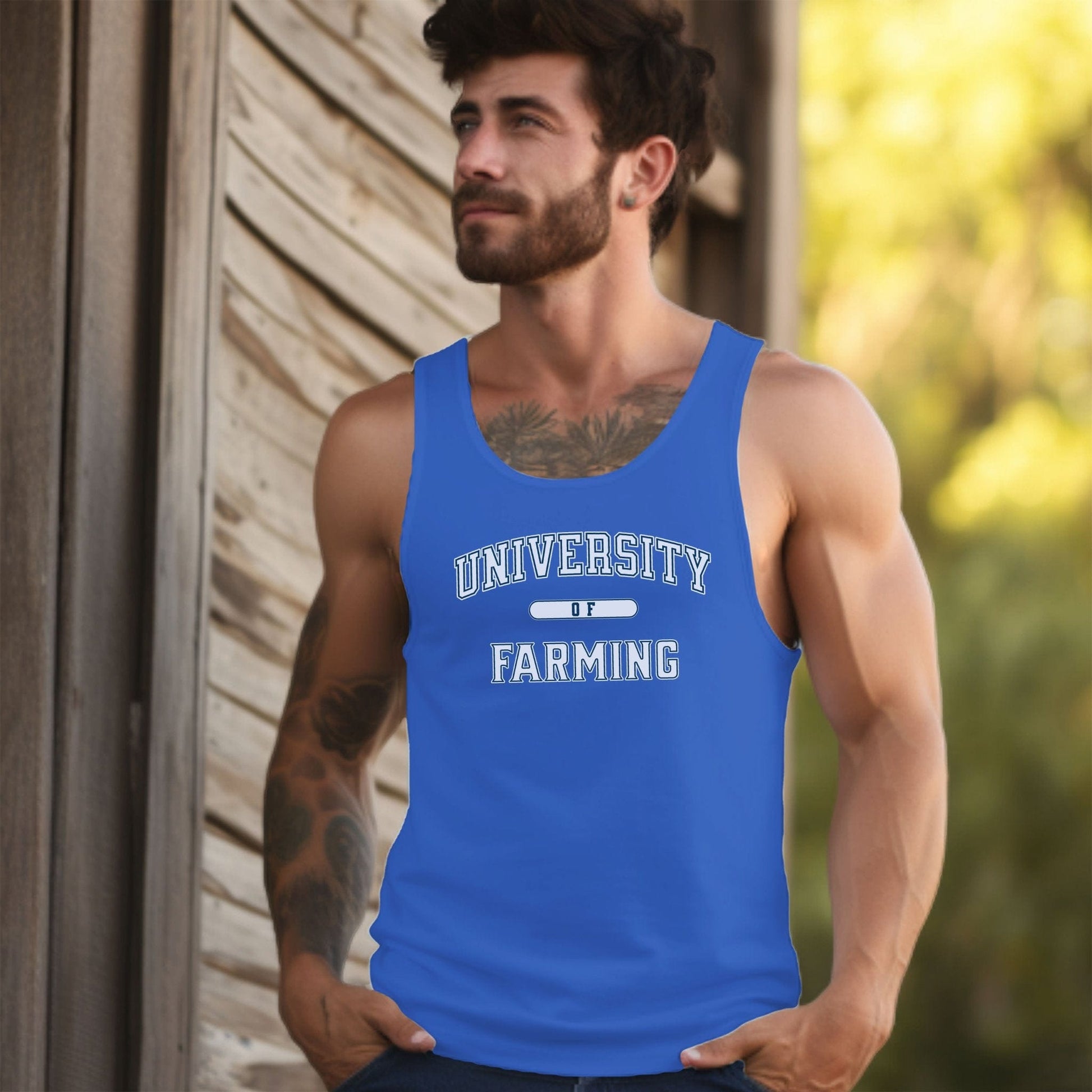 University Of Farming Tank Top