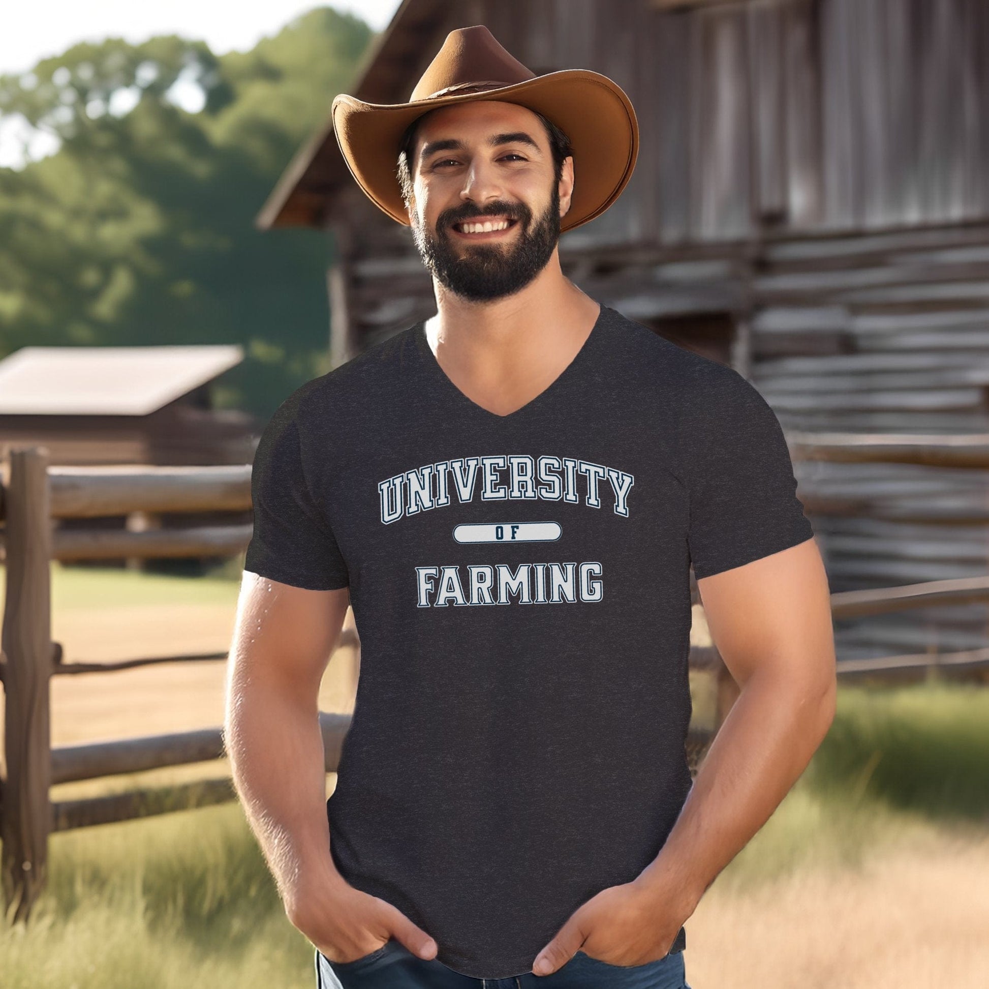 University Of Farming V-neck
