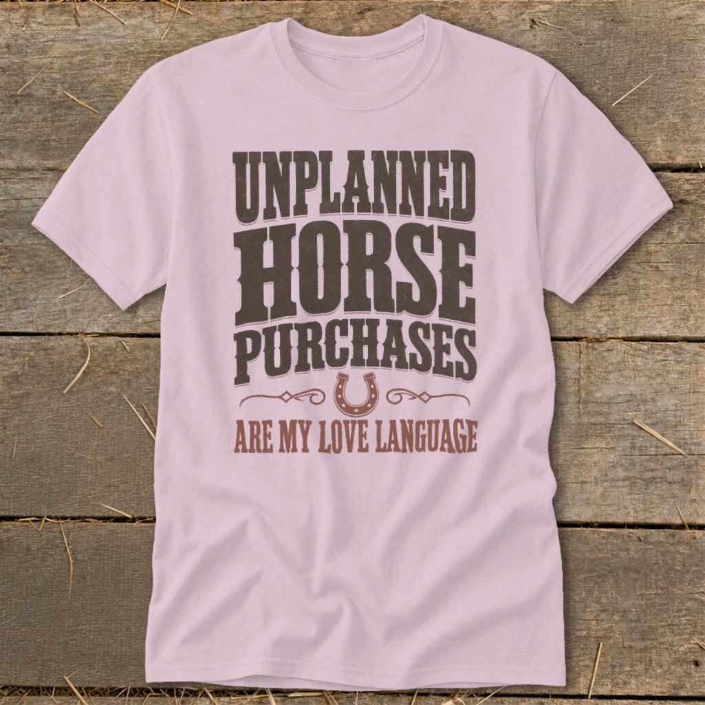 Unplanned Horse Purchases Classic Tee