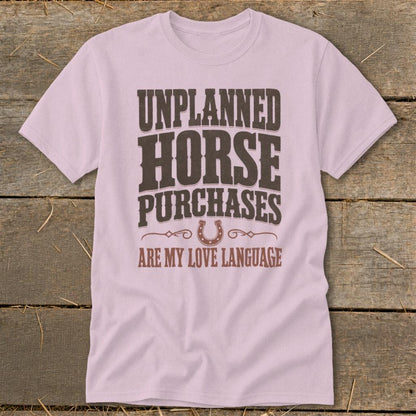 Unplanned Horse Purchases Classic Tee
