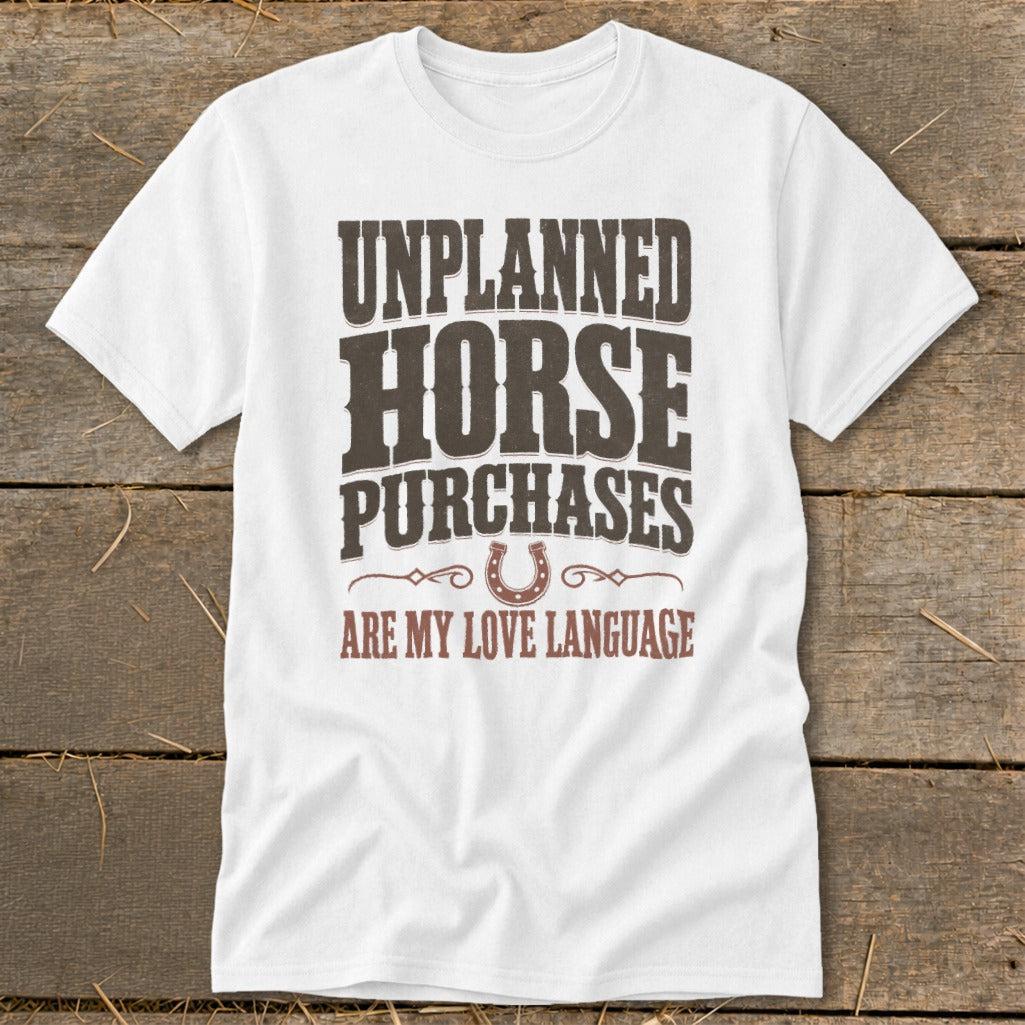Unplanned Horse Purchases Classic Tee