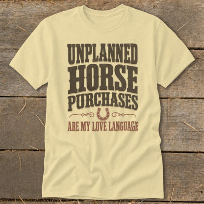 Unplanned Horse Purchases Classic Tee