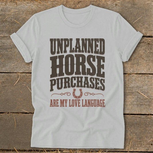 Unplanned Horse Purchases Softstyle Tee