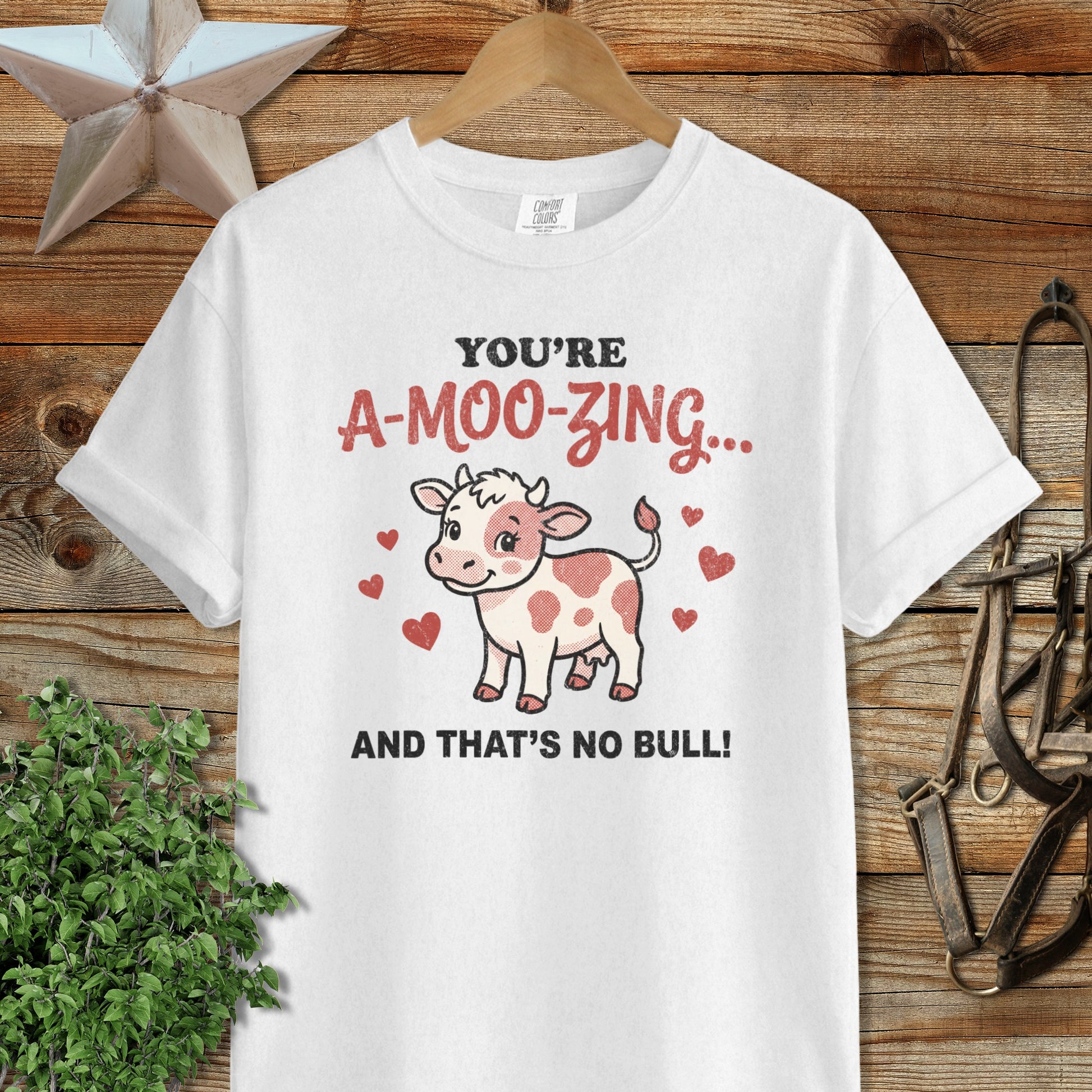 Valentines Card - A-Moo-Zing Signature Tee