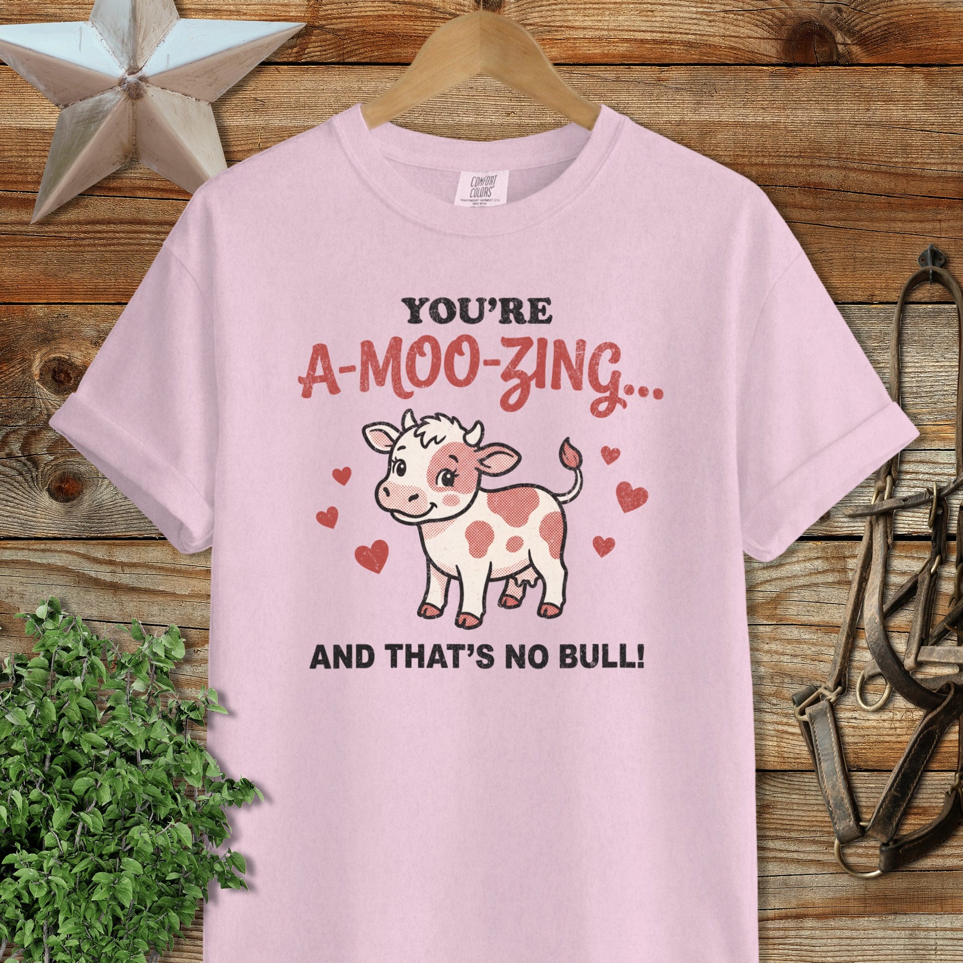 Valentines Card - A-Moo-Zing Signature Tee