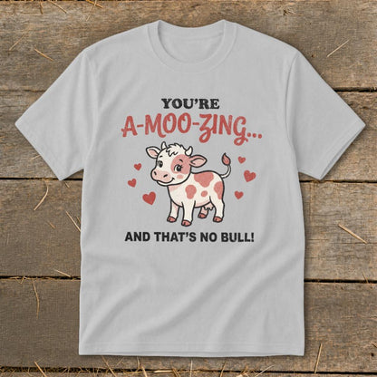 Valentines Card - A-Moo-Zing Youth Tee