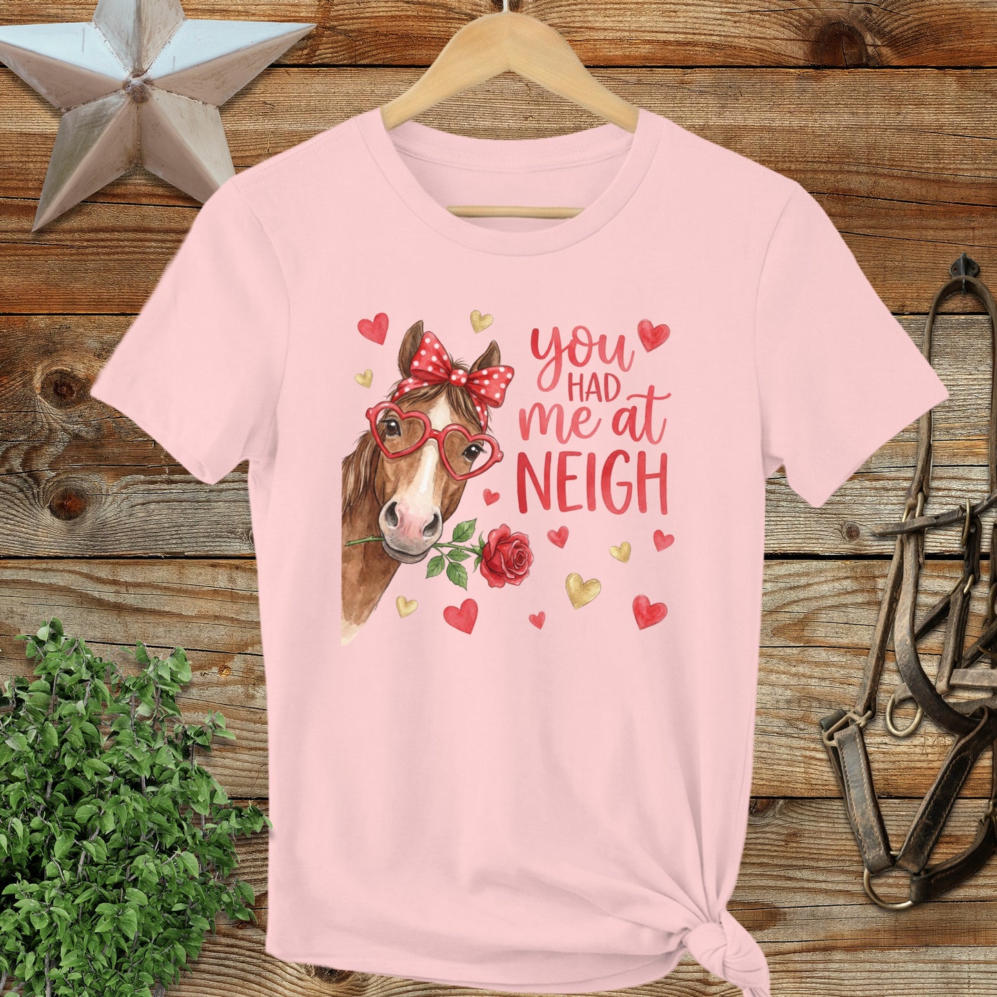 Valentines Card - Had me at Neigh Ladies Tee