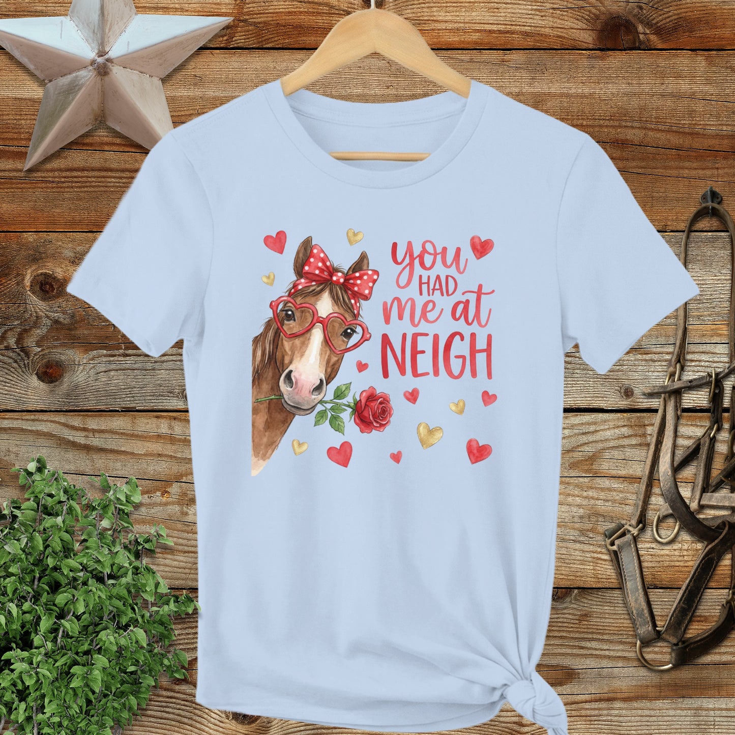 Valentines Card - Had me at Neigh Ladies Tee