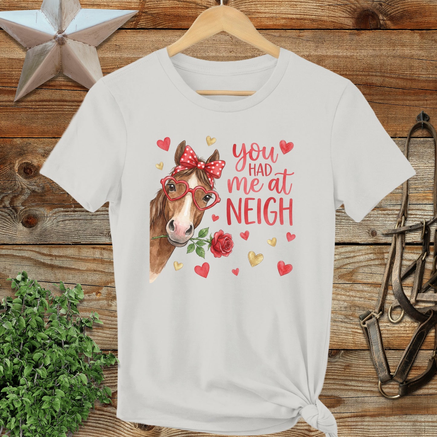 Valentines Card - Had me at Neigh Ladies Tee