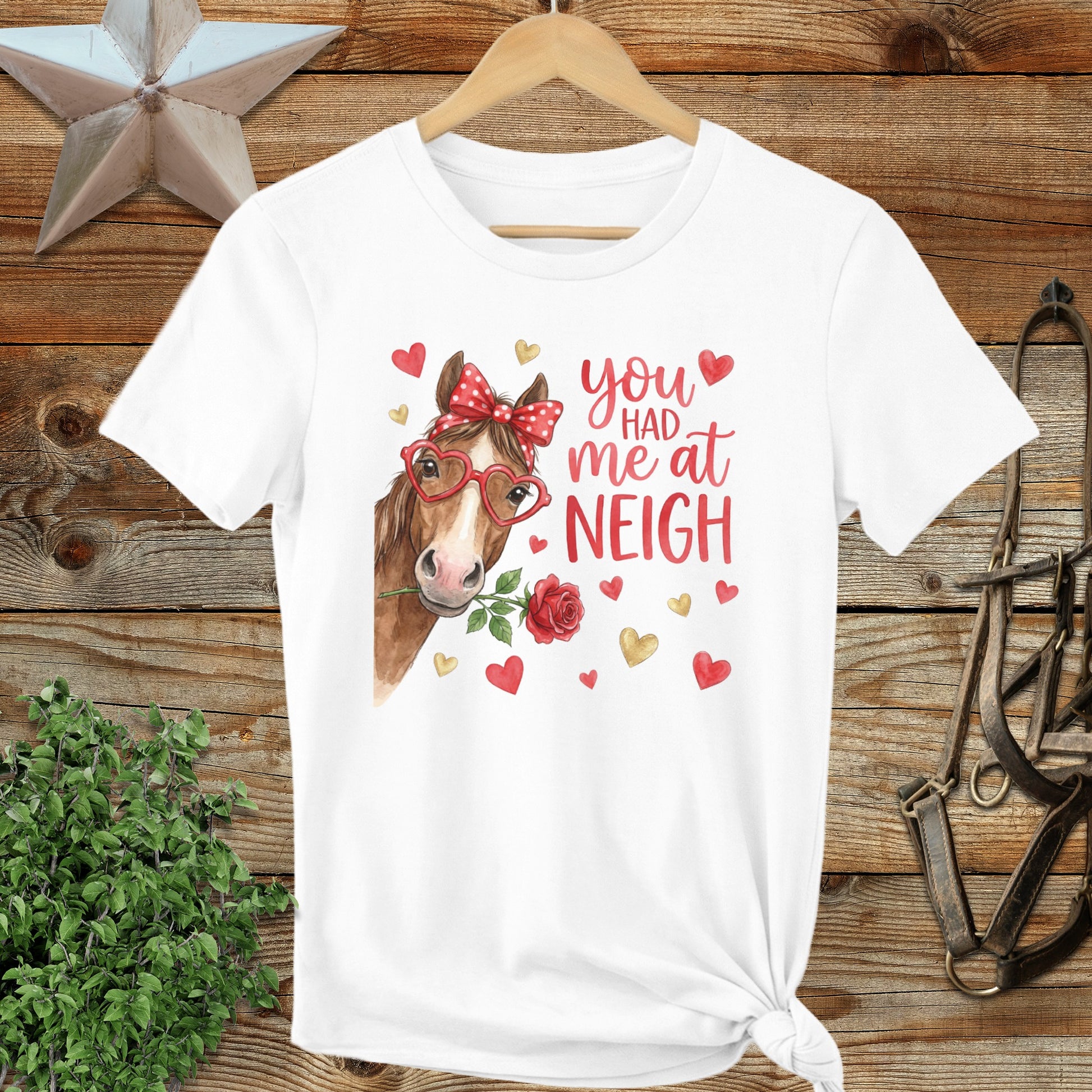Valentines Card - Had me at Neigh Ladies Tee