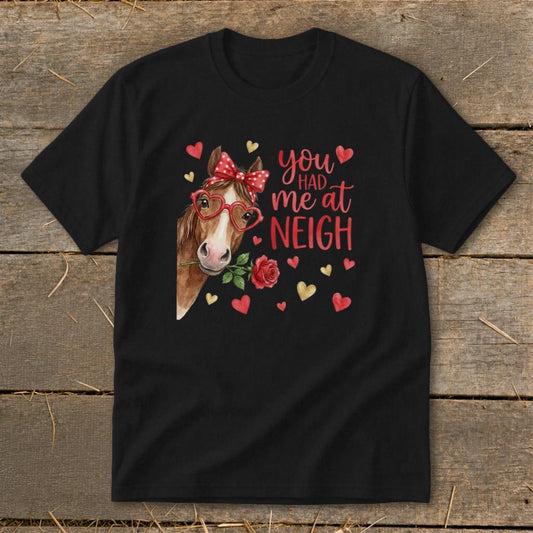 Valentines Card - Had me at Neigh Youth Tee