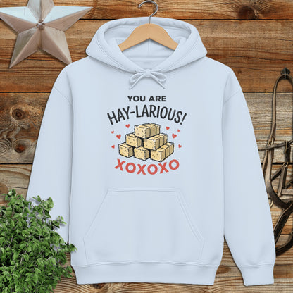 Valentines Card - Hay-Larious Hoodie