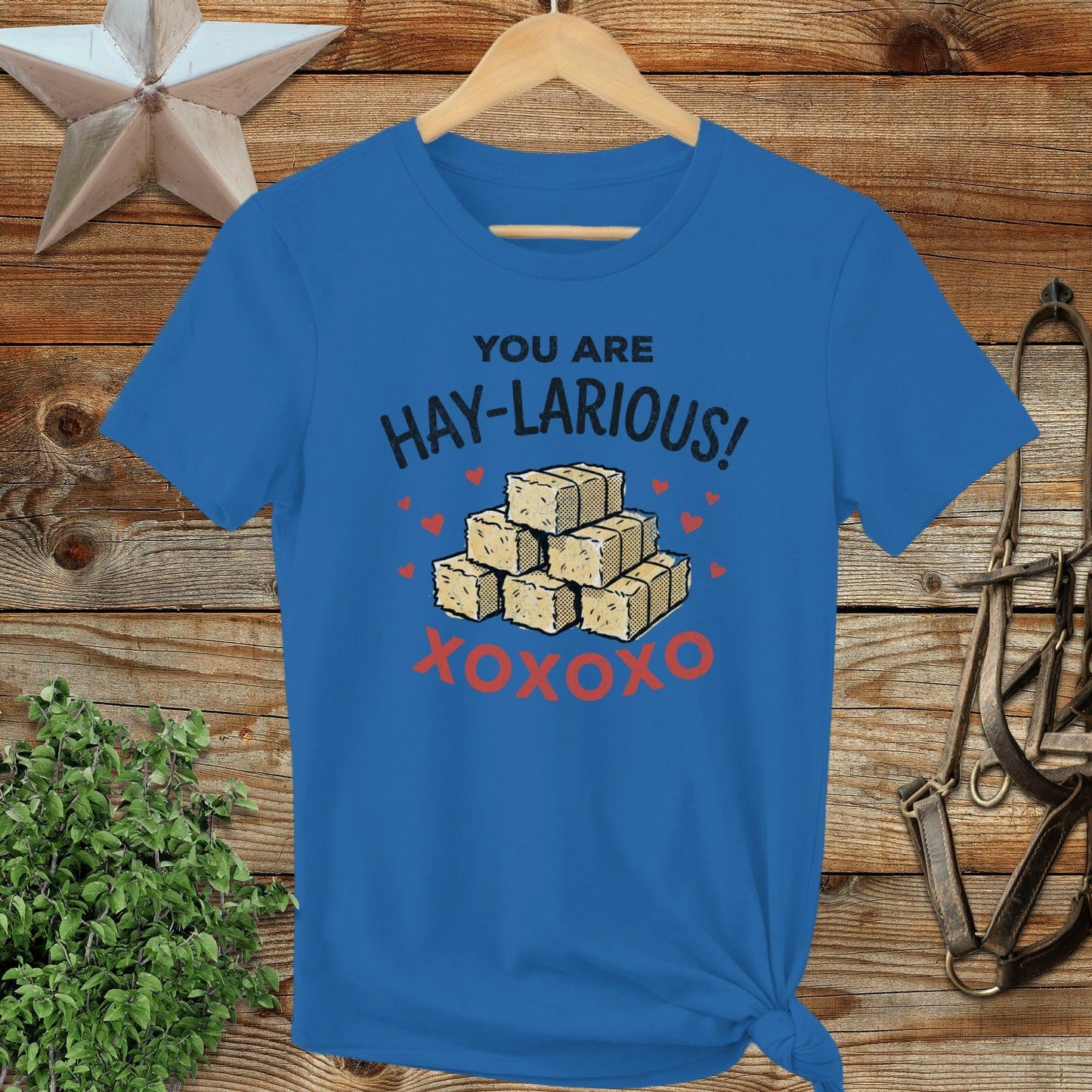 Valentines Card - Hay-Larious Ladies Tee