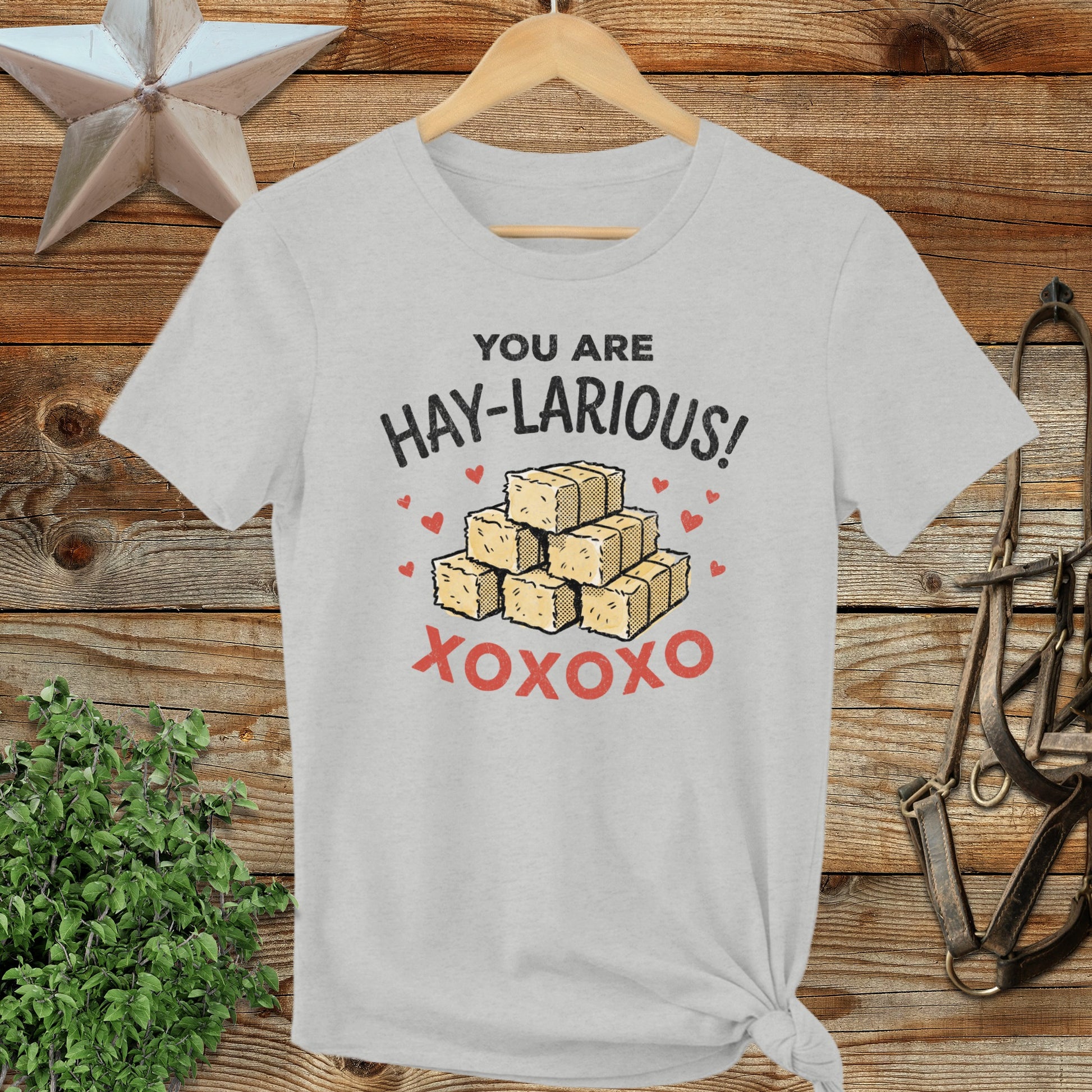 Valentines Card - Hay-Larious Ladies Tee
