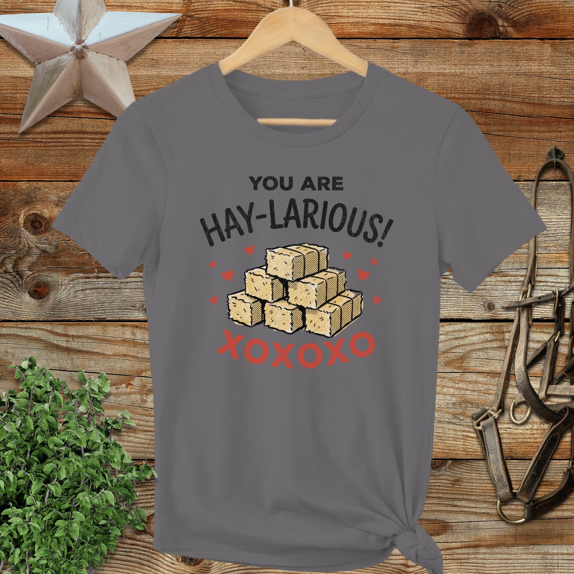 Valentines Card - Hay-Larious Ladies Tee