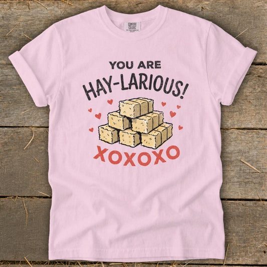 Valentines Card - Hay-Larious Signature Tee