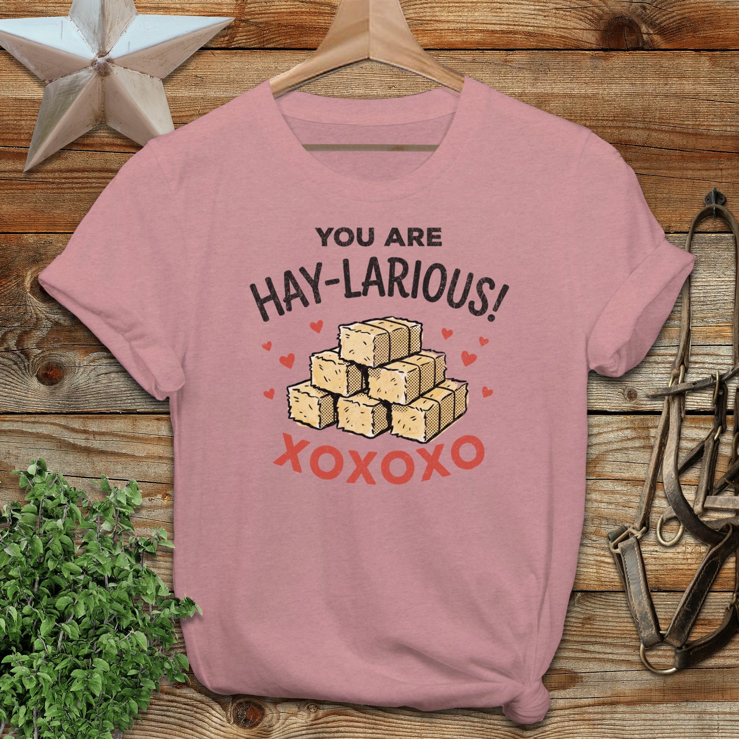 Valentines Card - Hay-Larious Softstyle Tee
