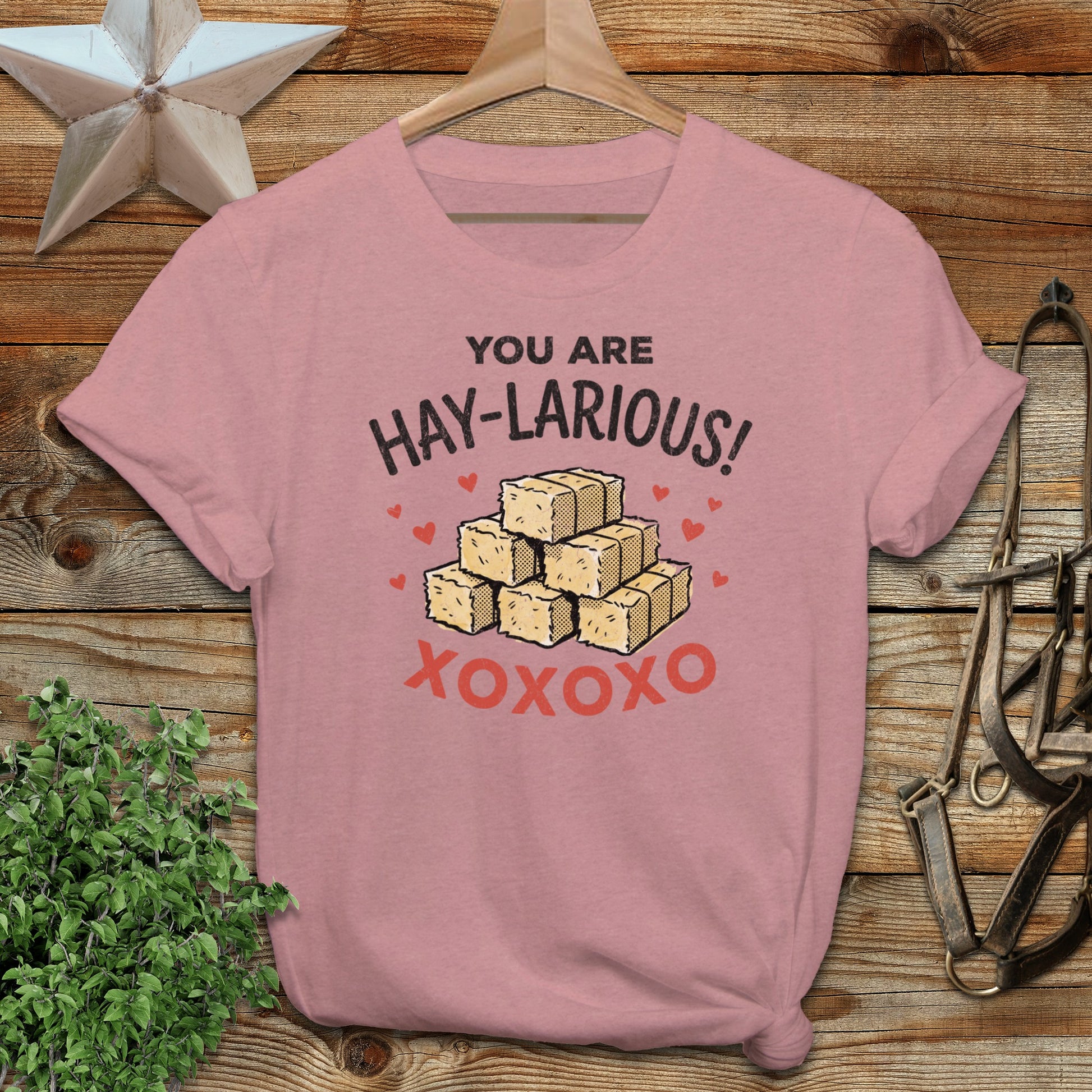 Valentines Card - Hay-Larious Softstyle Tee