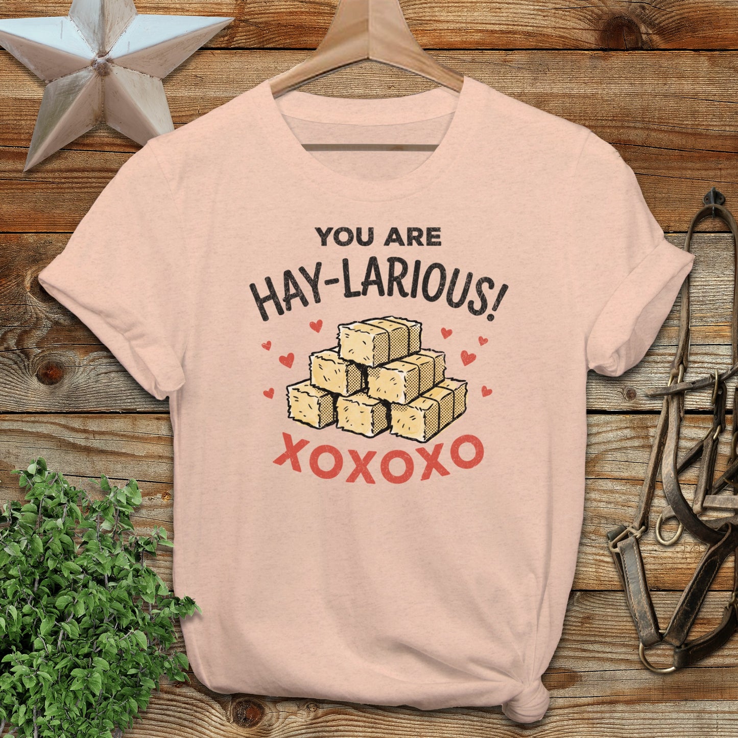 Valentines Card - Hay-Larious Softstyle Tee