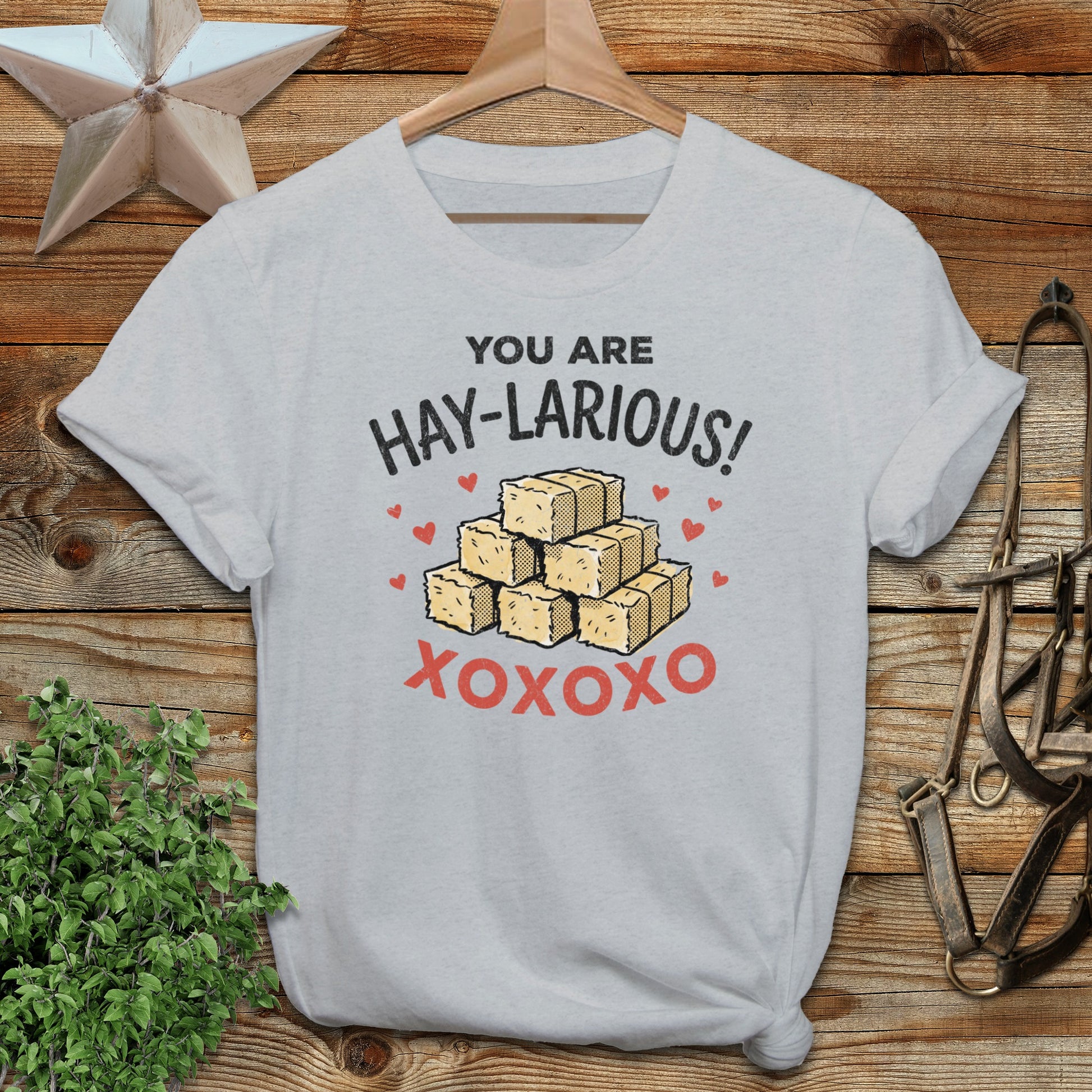 Valentines Card - Hay-Larious Softstyle Tee