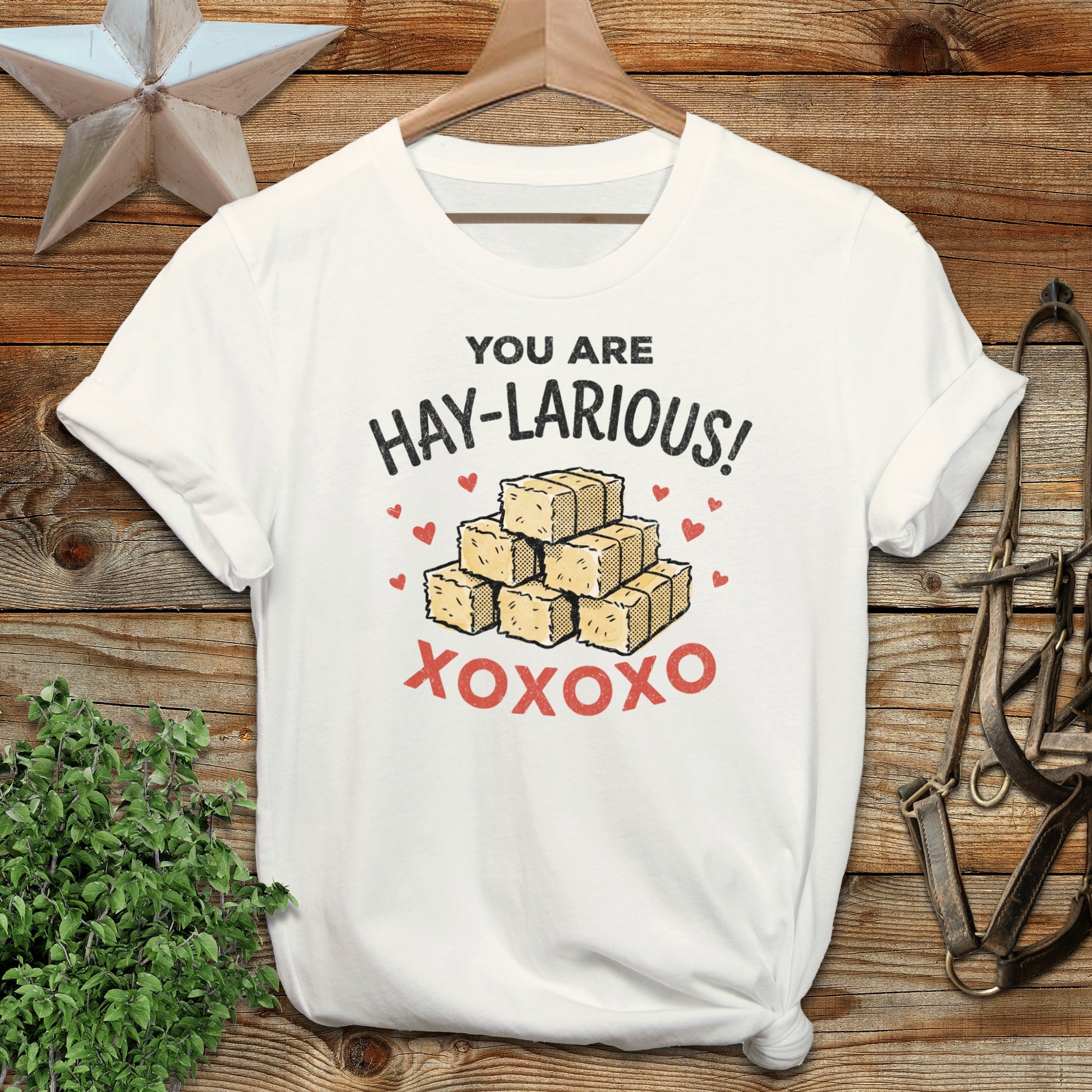 Valentines Card - Hay-Larious Softstyle Tee