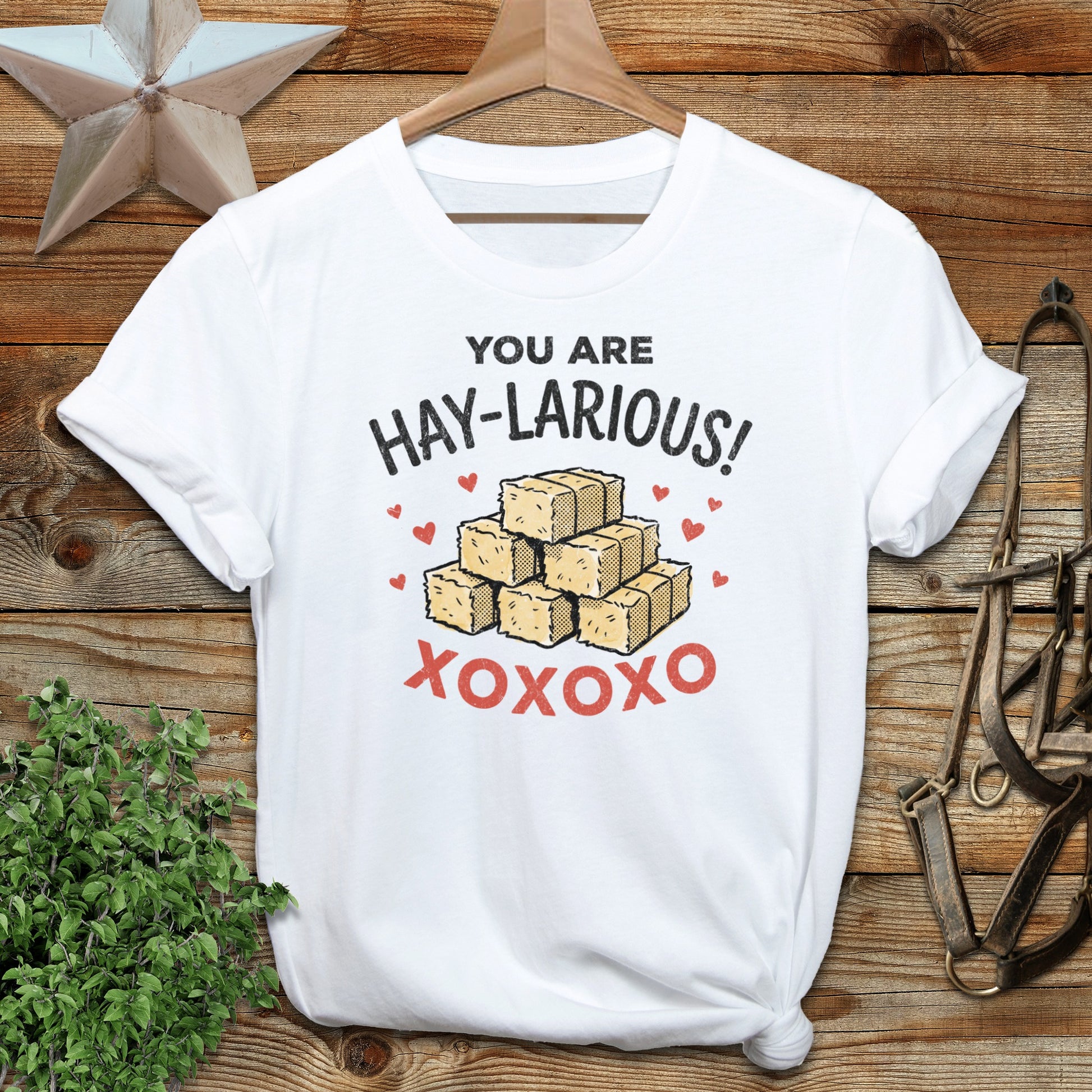 Valentines Card - Hay-Larious Softstyle Tee
