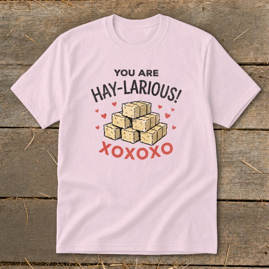 Valentines Card - Hay-Larious Youth Tee