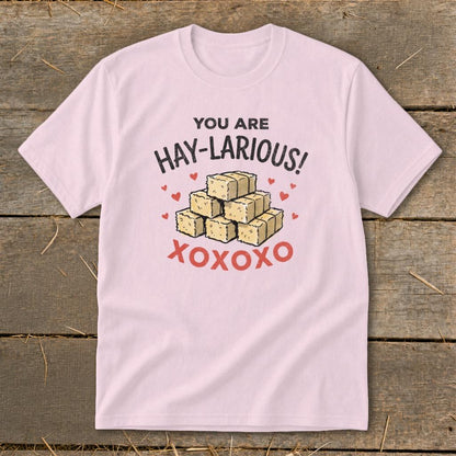 Valentines Card - Hay-Larious Youth Tee